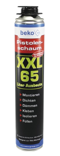 BEKO - beko Pistolenschaum XXL - 65 1-Komponenten Polyurethanschaum