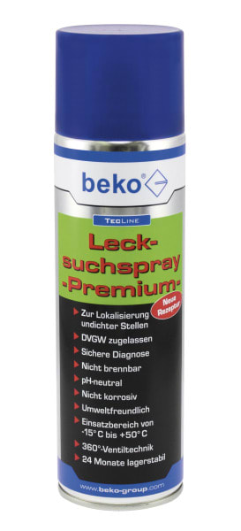BEKO - TecLine Lecksuchspray -Premium- (bis -15° C) 400 ml Inhalt,
