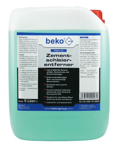 BEKO - TecLine Zementschleierentferner 5 l Kanister