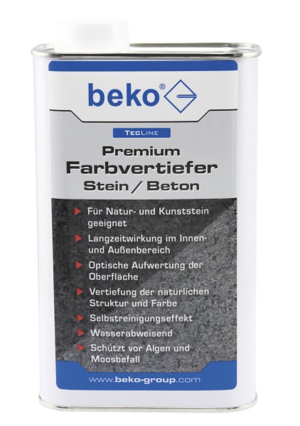 BEKO - TecLine Premium-Farbvertiefer Stein/Beton 1 l