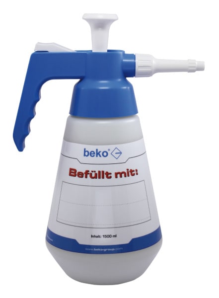 BEKO - beko Niederdrucksprüher 1,5 l mit neutralem Etikett, leer