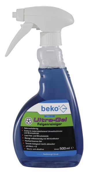 BEKO - TecLine Ultra-Gel Felgenreiniger Sprühflasche 500 ml