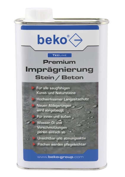 BEKO - TecLine Premium-Imprägnierung Stein/Beton 1 l
