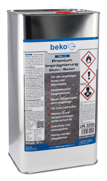 BEKO - TecLine Premium-Imprägnierung Stein/Beton 5 l Kanister