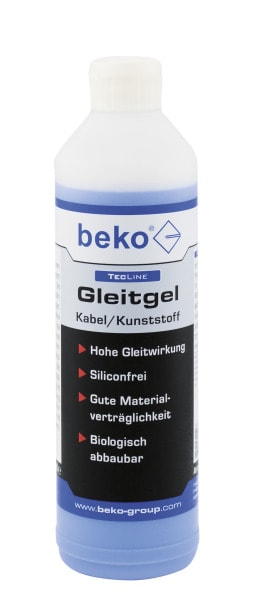 BEKO - TecLine Gleitgel Kabel/Kunststoff 500 ml