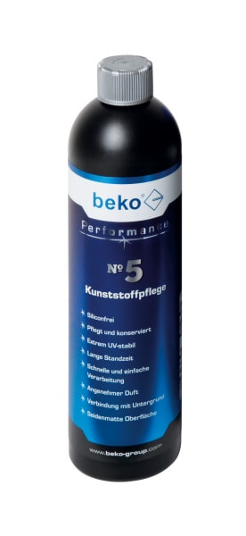 BEKO - Performance No. 5 Kunststoffpflege 750 ml Flasche