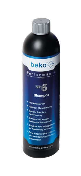 BEKO - Performance No. 6 Shampoo 750 ml Flasche