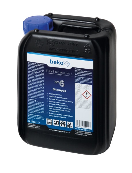 BEKO - Performance No. 6 Shampoo 5 l Kanister