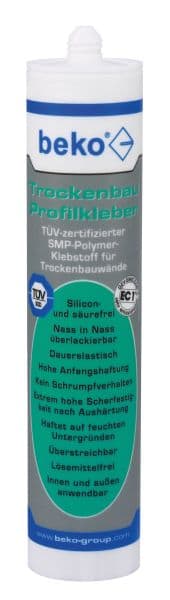 BEKO - Trockenbau Profilkleber 310 ml weiß