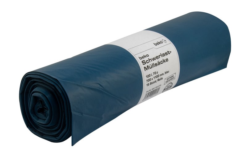 BEKO - Schwerlast-Müllsäcke 120 l, 70 (15Stk./Rolle)
