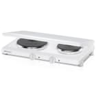 ROMMELSBACHER - Doppelkochplatte,2500W,145/180mm,m.Deckel