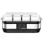 ROMMELSBACHER - Joghurtbereiter,40W,LCD-Disp.,Timer,8Gläser zu 150ml,sw-ed