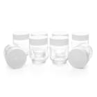 ROMMELSBACHER - Ersatzgläser f. JG40, 8 Stk. á 150ml m. Deckel