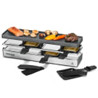 ROMMELSBACHER - Raclette 795W 4Pfänn besch. eckig chrom