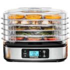 ROMMELSBACHER - Dörrautomat 350W LCD-Disp. 35-70G 5Etagen 36h Timer ed-sw