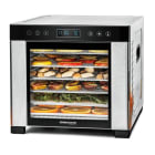 ROMMELSBACHER - Dörrautomat 600W LCD-Disp. 35-75G 6Etagen 99h Timer edst-sw