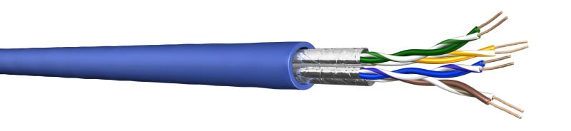 DRAKA - Datenkabel Kat.6 U/FTPp flexibel für Patchkabel LSHF 100m