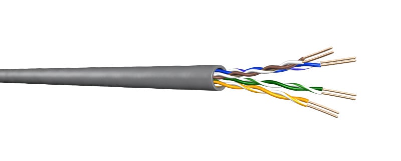 DRAKA - Datenkabel Kat.5e U/UTP 4x2xAWG24/1 PVC 100m