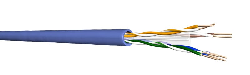 DRAKA - Datenkabel Kat.6 U/UTP 4x2xAWG23/1 LSHF 305m