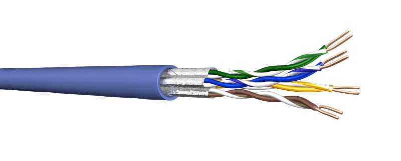 DRAKA - Datenkabel Kat.6A U/FTP 4x2xAWG23/1 LSHF 305m