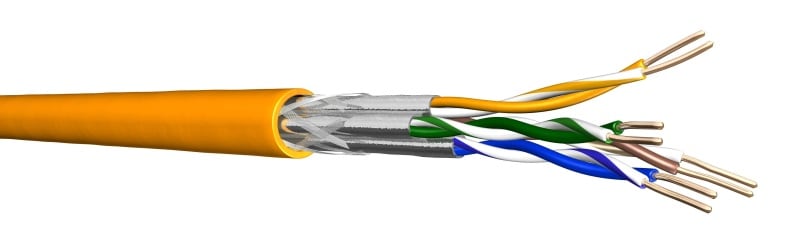 DRAKA - Datenkabel Kat. 7A Duplex S/FTP 2x(4x2xAWG22/1) LSHF Dca 500m