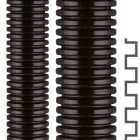 FLEXA - Wellschlauch, PP, schwarz, wirtschaftlich, AD 13,0, 9,8 x 12,9 mm
