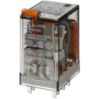 FINDER - Steckrelais, LED- und mechanische Anzeige, 2 W 10A, Spule 230VAC