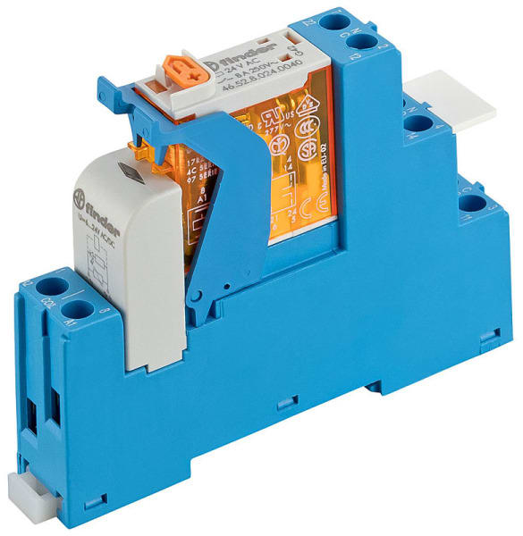 FINDER - Koppelrelais Schraubanschlüsse, 2 W 8A, Spule 230VAC