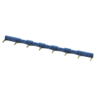 FINDER - Verbindungsbrücke, blau, 8-polig, für Fassungen 95.03/95.05