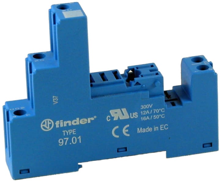 FINDER - Fassung Schraubanschlüsse, für Relais 46.61
