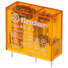 FINDER - Steck-/Printrelais, 1 W für 10A, Spule 24VAC
