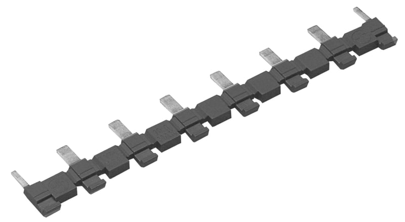 FINDER - Verbindungsbrücke,schwarz, 8-polig 36 A250 V, für Fassungen 93.02