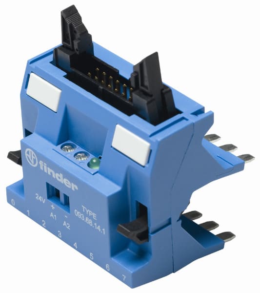 FINDER - Adapter für die Ansteuerung von 8 Master-Interface-Koppelrelais