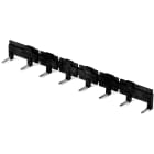 FINDER - Verbindungsbrücke, schwarz, 8-polig 10 A250 V, für Fassungen 95.85.30/95.95.30