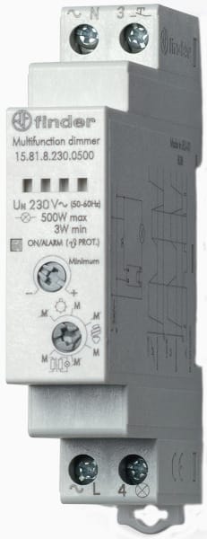 FINDER - Dimmer, elektronisch, Reiheneinbau, 300-500 W