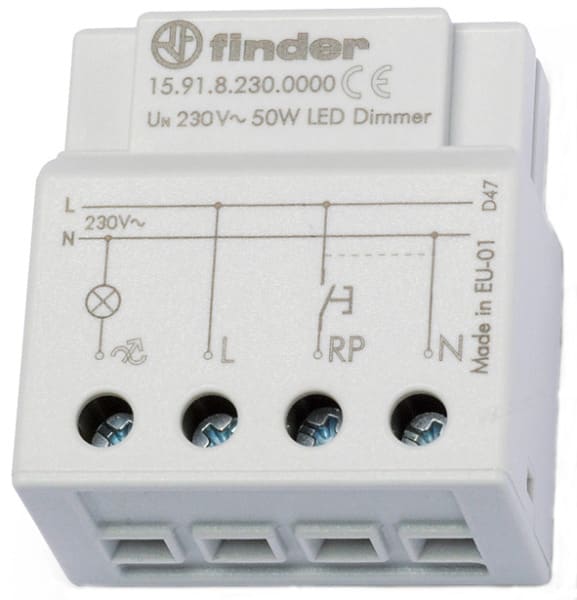 FINDER - Dimmer, elektronisch, kleine Bauart