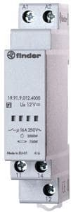FINDER - Ausgangsmodul zum Anschliessen am Y1-Y2-Ausgang des Typs 11.91, 1 W 16A, 12VDC