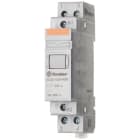FINDER - Installationsrelais Reiheneinbau, 2 Schliesser 20A, Prüftaste, 230VAC