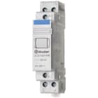 FINDER - Installationsrelais Reiheneinbau, 1S+1Ö 20A, Prüftaste, 12VDC