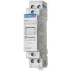 FINDER - Installationsrelais Reiheneinbau, 2 Öffner 20A, Prüftaste, 24VDC