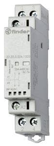 FINDER - Schütz Reiheneinbau, 2 Öffner 25A, Spule 230VAC/DC, LED
