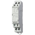 FINDER - Schütz Reiheneinbau, 2 Schliesser 25A, Spule 230VAC/DC, On-Auto-Off, LED