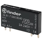 FINDER - Steck-/Printrelais, Eingang 60VDC, Ausgang SSR 1 Schliesser 2A/230VAC