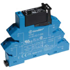 FINDER - Koppelrelais Zugfederklemmen, SSR 1 S 3A/230VAC, nullpunktschalt, Eingang 24VDC