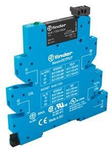 FINDER - Koppelrelais MasterOUTPUT, Schraubanschlüsse, SSR 1 S 2A/230VAC, Eingang 230VAC