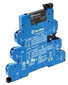 FINDER - Koppelrelais MasterPLUS, Push-In, SSR 1 Schliesser 6A/24VDC, Eingang 24VAC/DC
