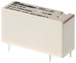 FINDER - Printrelais, 1 W 10A, Spule 12VDC sensitiv