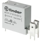 FINDER - Relais Print-/Flachsteck, 1 Schliesser 16A, Spule 9VDC sensitiv