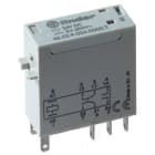 FINDER - Industrie-Miniaturrelais Bahnanwendungen, 2 W 8A hartvergoldet, Spule 110VDC