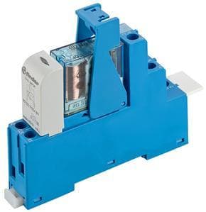 FINDER - Koppelrelais Schraubanschlüsse, 1 W 10A, Spule 24VDC sensitiv